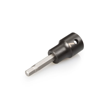 1/2 In. Drive Hex Impact Bit Socket 7 Mm, Metric